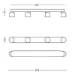 Philips Wandspot Star 4.5W wit - 4-spots