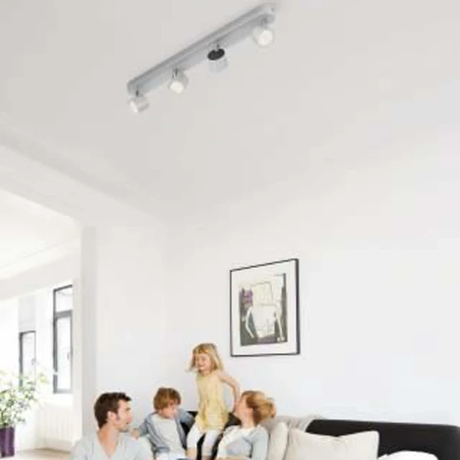 Philips Wandspot Star 4.5W aluminium - 4-spots