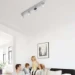 Philips Wandspot Star 4.5W aluminium - 4-spots