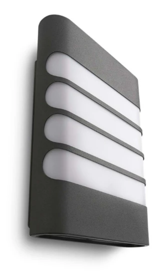 Philips Buitenwandlamp Raccoon 1x3W SEL antraciet