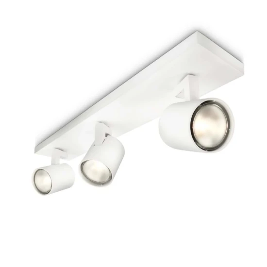 Philips Plafondspot Runner 50W wit - 3-spots