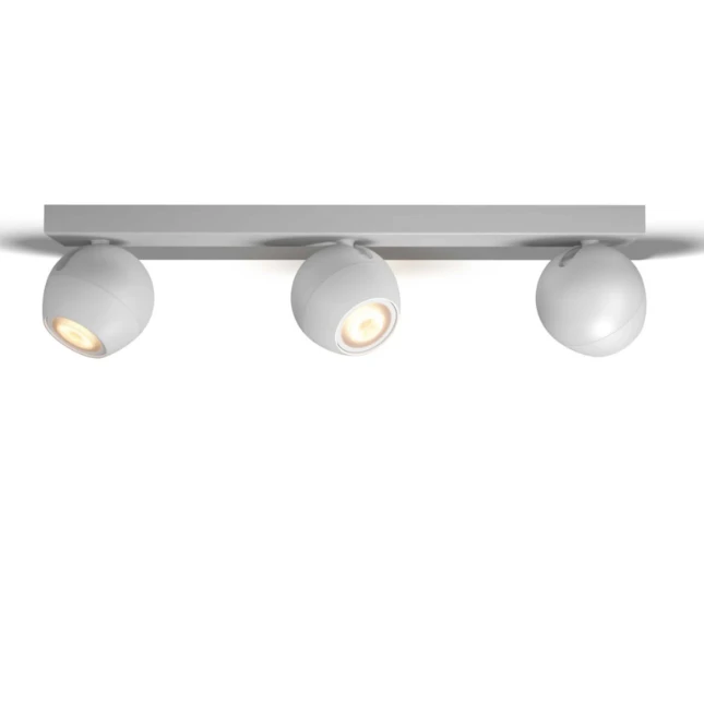 Philips Plafondspot Runner 50W wit - 3-spots