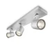 Philips Plafondspot Runner 50W aluminium - 3-spots