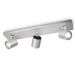 Philips Plafondspot Runner 50W aluminium - 3-spots