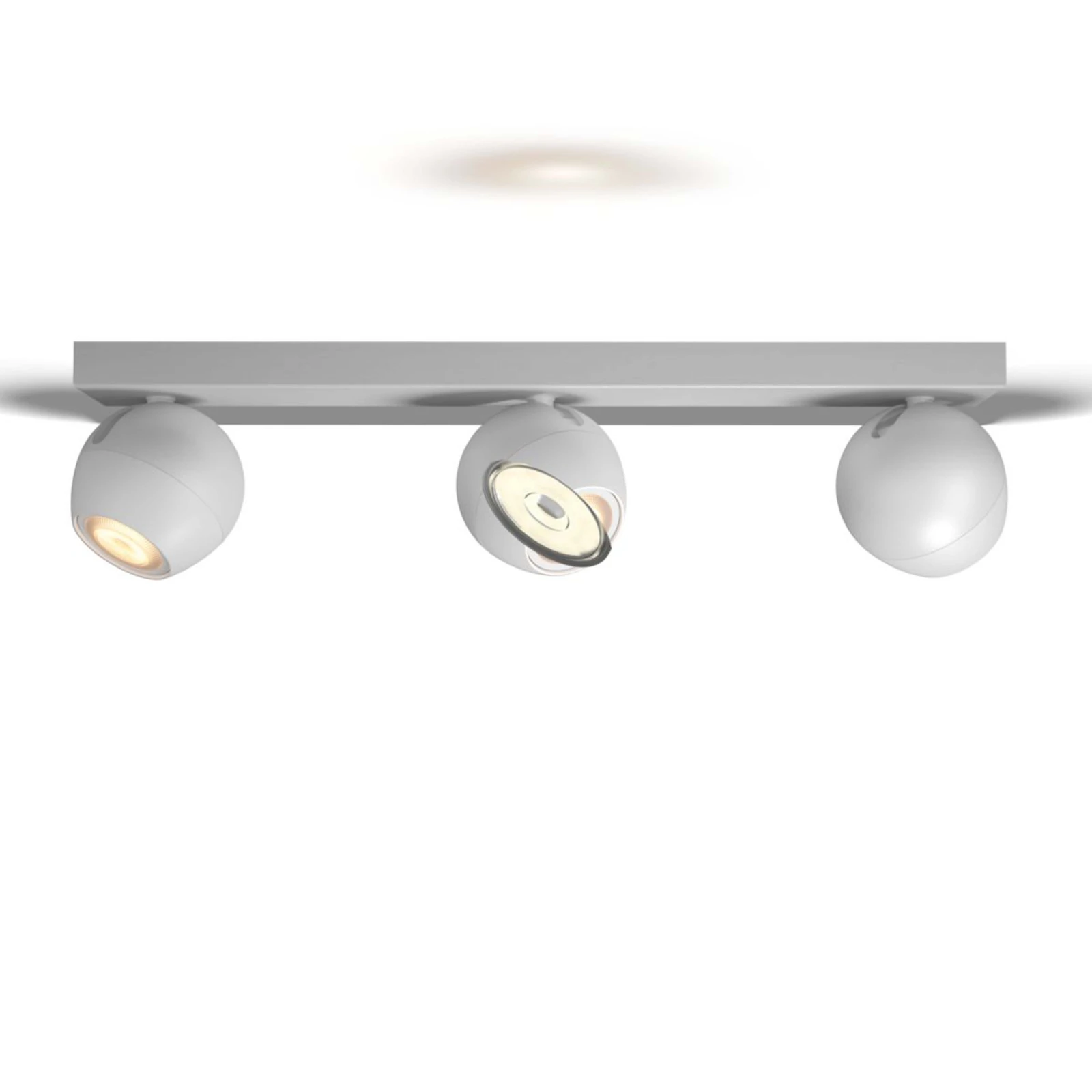 Philips Plafondspot Runner 50W aluminium - 2-spots