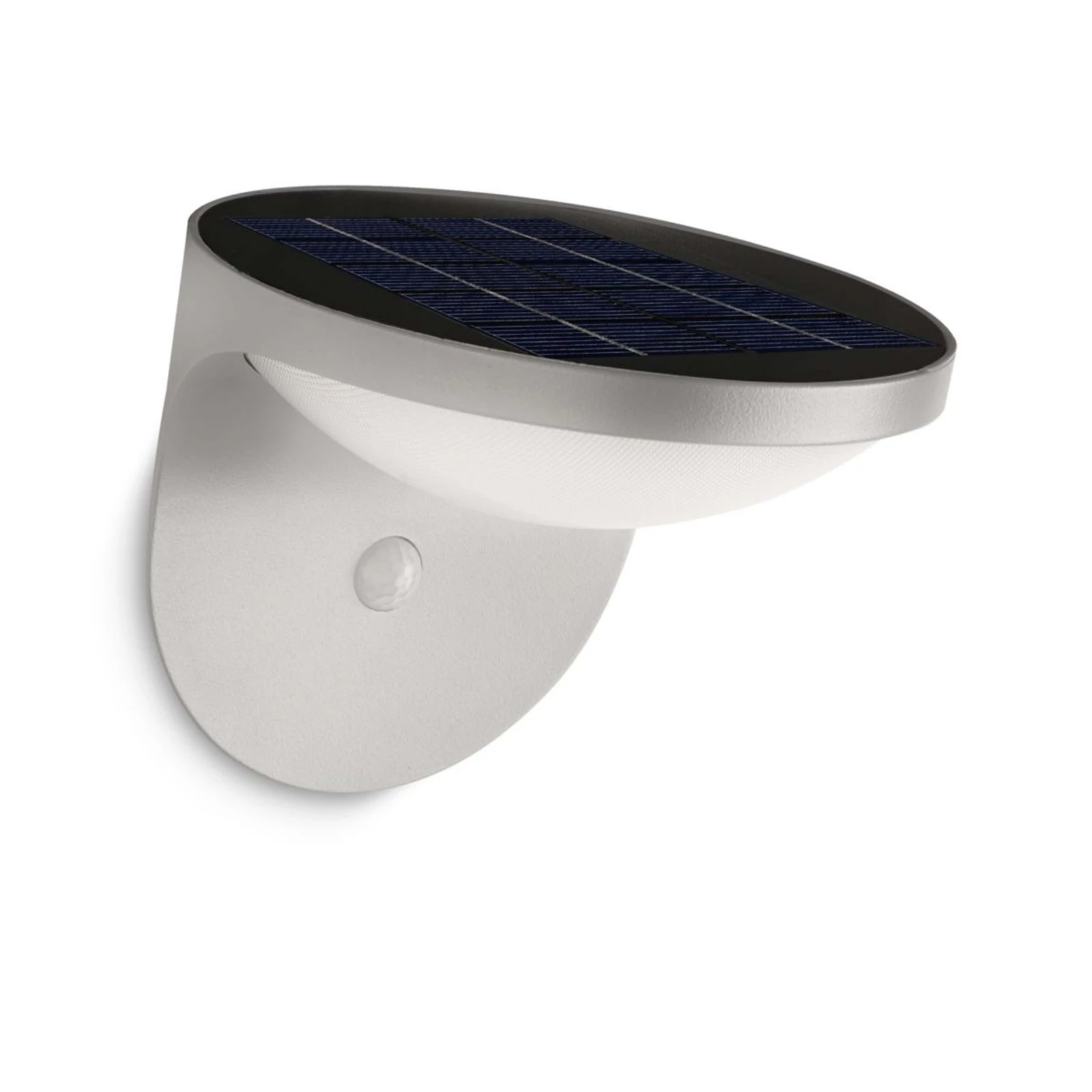 Philips Buitenwandlamp Dusk 1x1W SELV grijs - met sensor