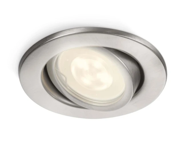 Philips LED Inbouwspot buiten Fresco 1x5W 230V inox
