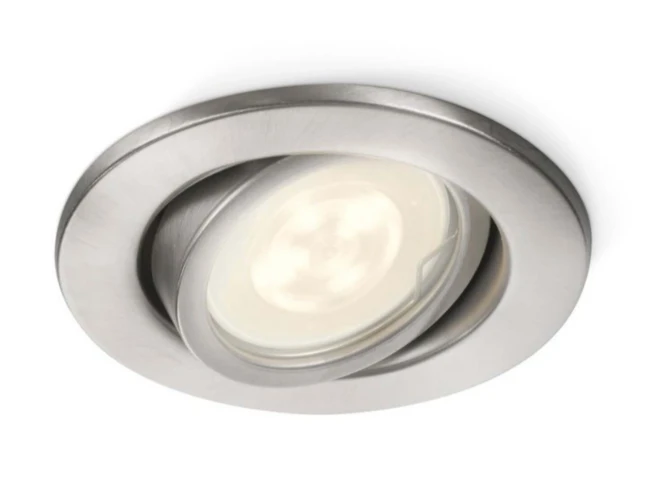 Philips LED Inbouwspot buiten Fresco 1x5W 230V inox