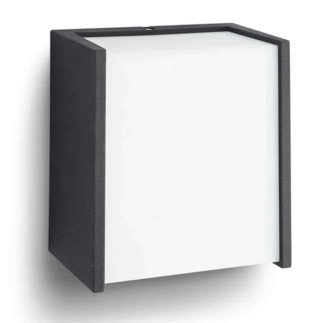 Philips Buitenwandlamp Macaw 1x3W SELV zwart