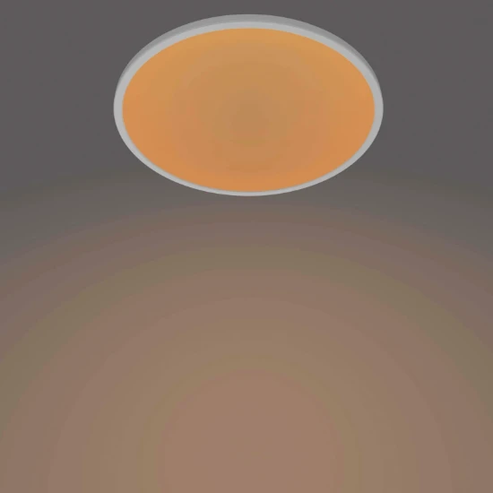 Philips LED-plafondlamp Superslim CL550 18W  2700K O300 mm wit
