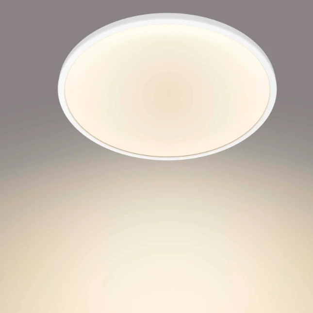 Philips LED-plafondlamp Superslim CL550 18W  2700K O300 mm wit