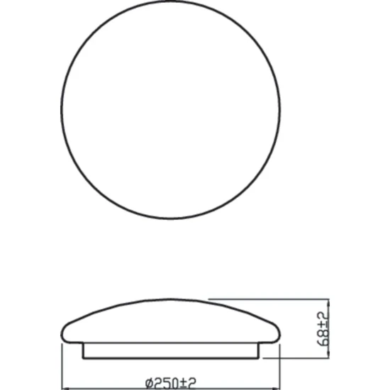 Philips LED-Plafondlamp Moire CL200 10W 40K O240 mm wit