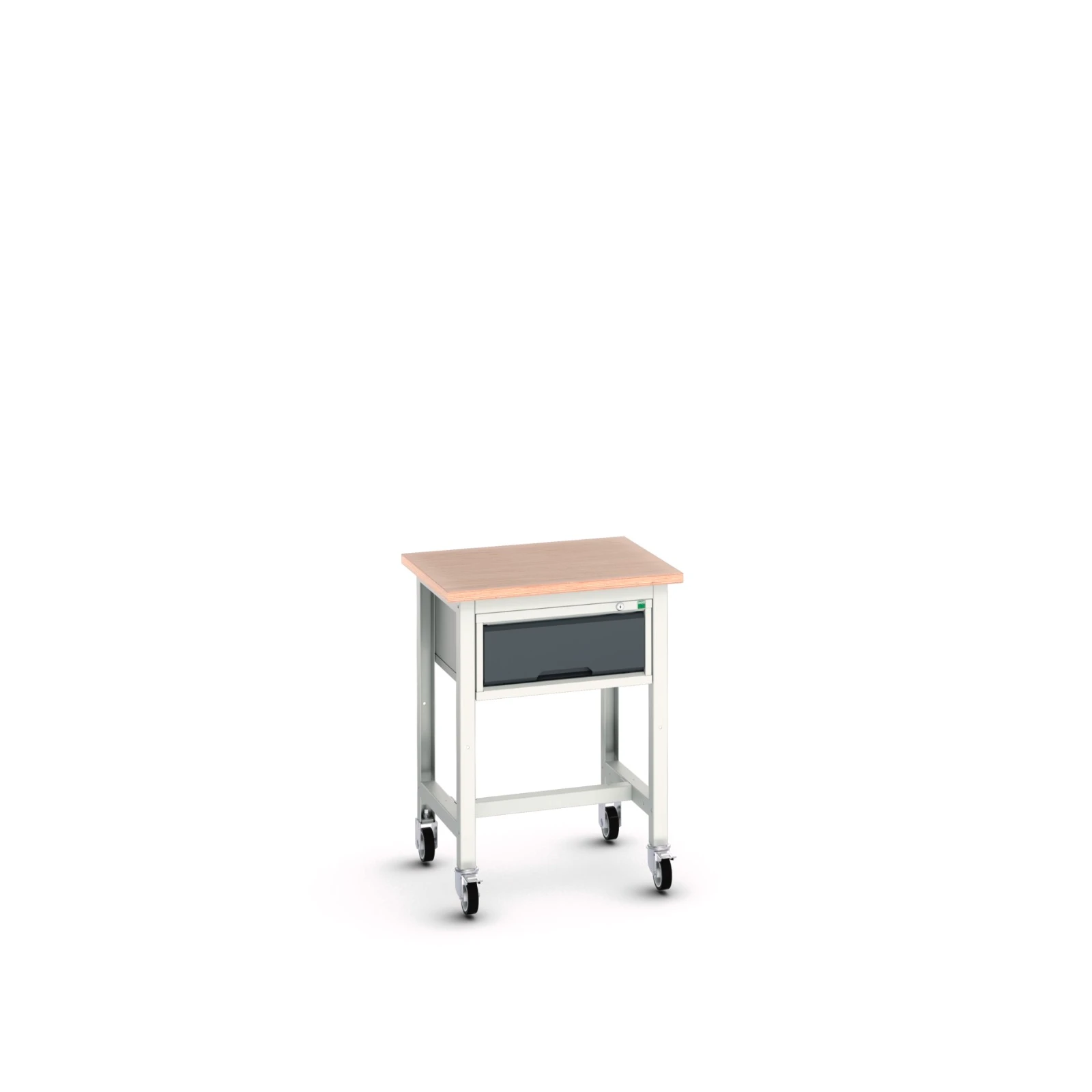 bott Verso verrijdbare werkbank met lade Multiplex 700x600x930mm RAL 7016