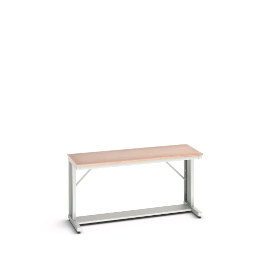 bott Verso cantilever werkbank Multiplex 1500x600x780mm RAL 7035