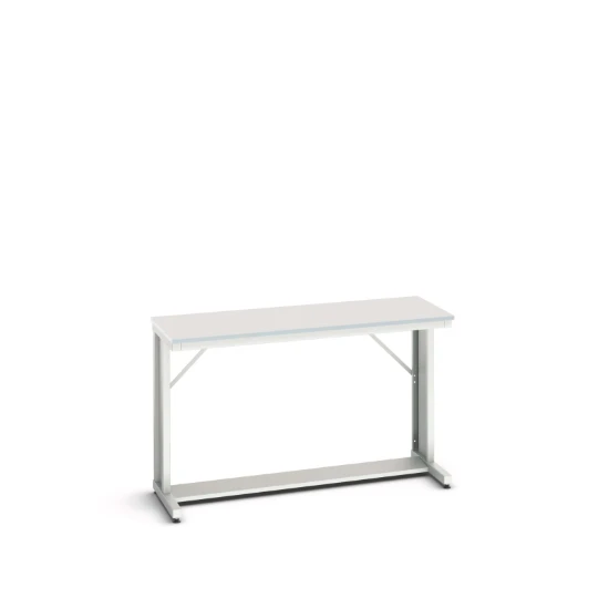 bott Verso cantilever werkbank Melanine 1500x600x930mm RAL 7035