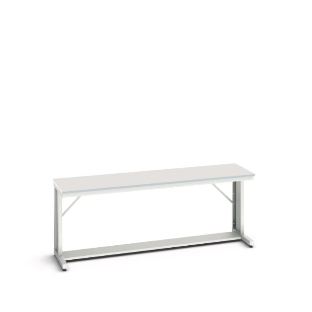 bott Verso cantilever werkbank Melanine 2000x600x780mm RAL 7035