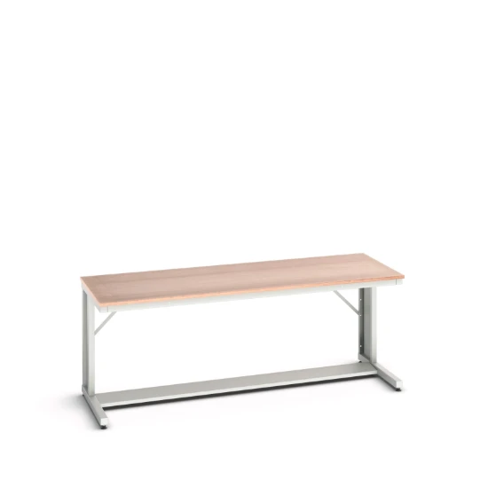 bott Verso cantilever werkbank Multiplex 2000x800x780mm RAL 7035