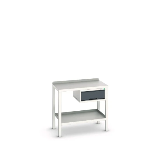 bott Verso zware werkbank 1 ladekast staal 1000x600x910mm RAL 7016