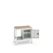 bott Verso zware werkbank 1 deur 1 legbord Multiplex 1000x600x910mm RAL 7035