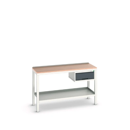 bott Verso zware werkbank 1 lade 1500x600x930mm Multiplex RAL 7016