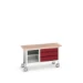 bott Verso verrijdbare werkbank 1500x600x830mm 3 laden 1 middenschap Multiplex 3004