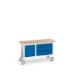 bott Verso verrijdbare werkbank 1500x600x830mm 3 laden 1 deur Multiplex RAL 5010