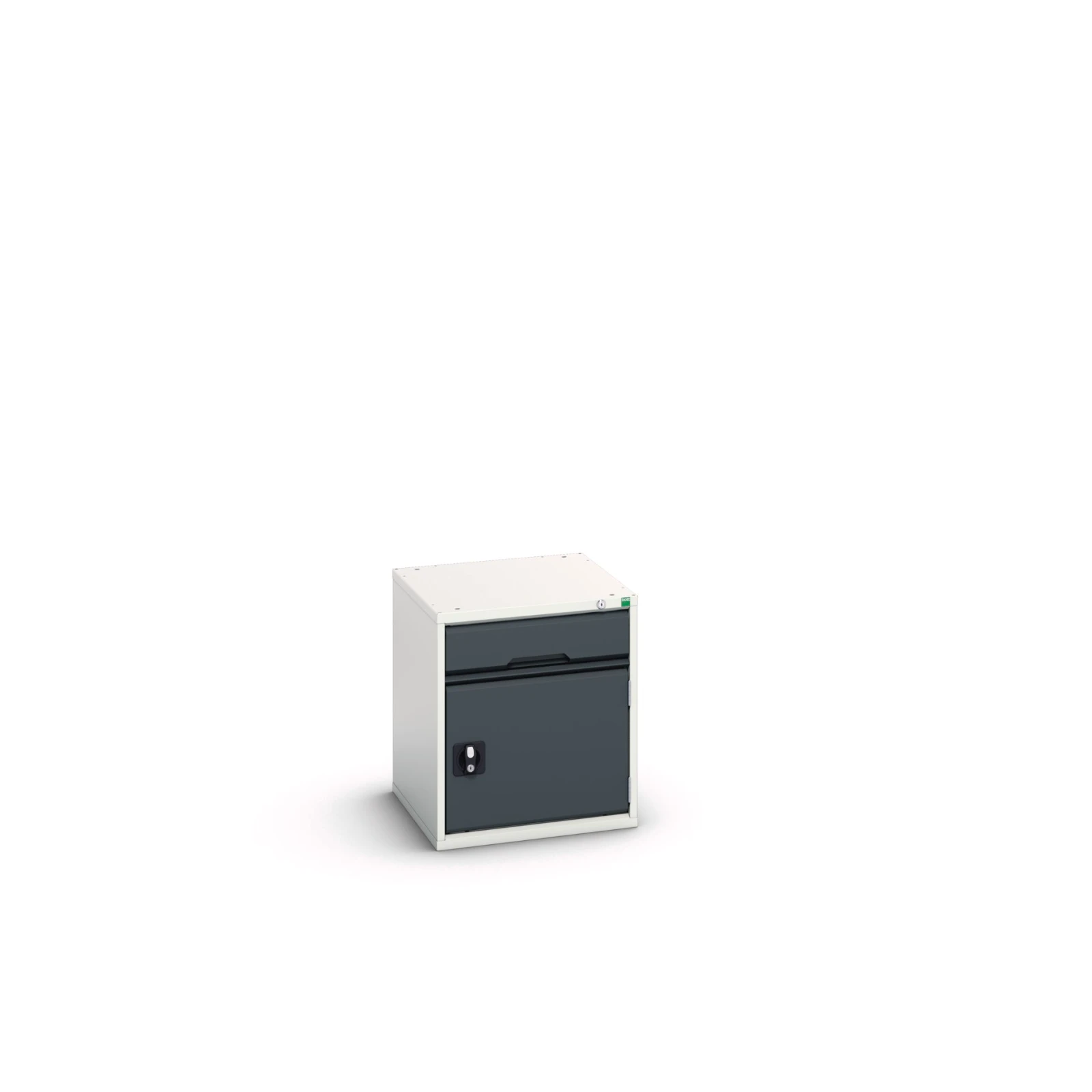 bott Verso schuifladenkast 525x550x600mm 1 lade 1 deur RAL 7016