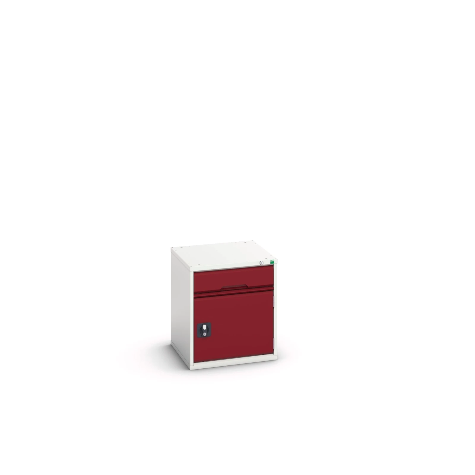bott Verso schuifladenkast 525x550x600mm 1 lade 1 deur RAL 3004