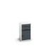 bott Verso schuifladenkast 525x550x900mm 2 laden 1 deur RAL 7016