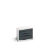 bott Verso schuifladenkast 800x550x600mm 4 laden RAL 7016