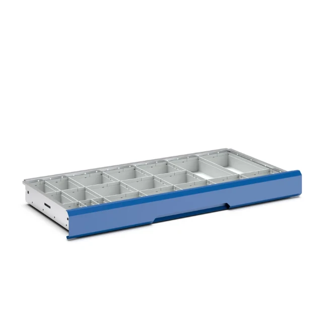 bott Verso verdelers voor schuiflade 1050x550x100mm 33 compartmenten