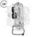 Trotec Ventilateur de sol TVM 14 chrom