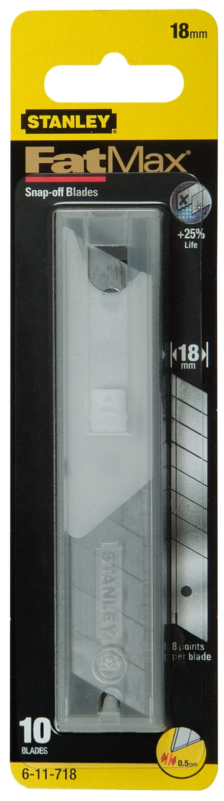 Stanley FatMax Reserve Afbreekmes 18 mm (10 stuks)