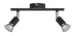 Philips Opbouwspot Limbali 50W zwart - 2-spots