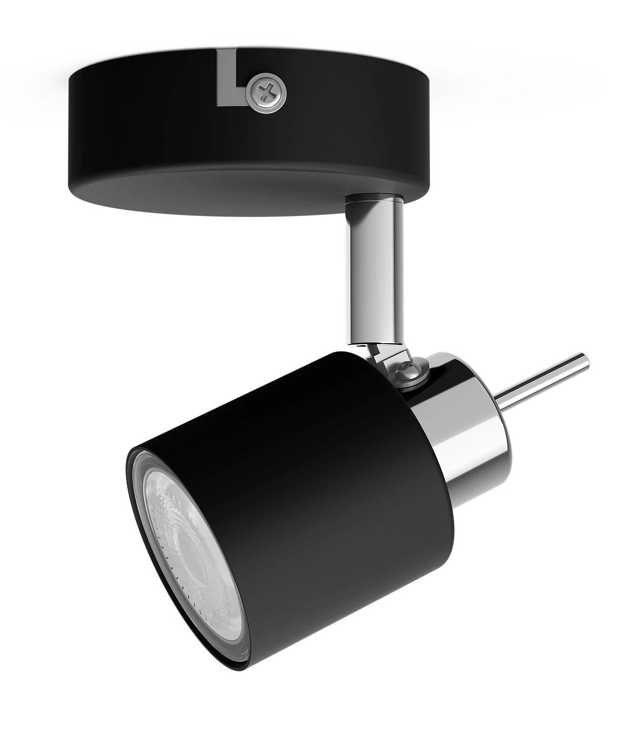 Philips Opbouwspot Meranti 50W zwart - 1-spot