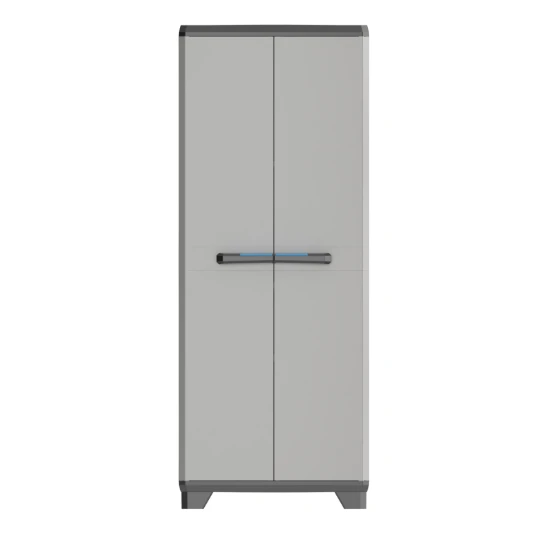 Keter Linear Opbergkast hoog - Utility - bezemkast - 3 planken