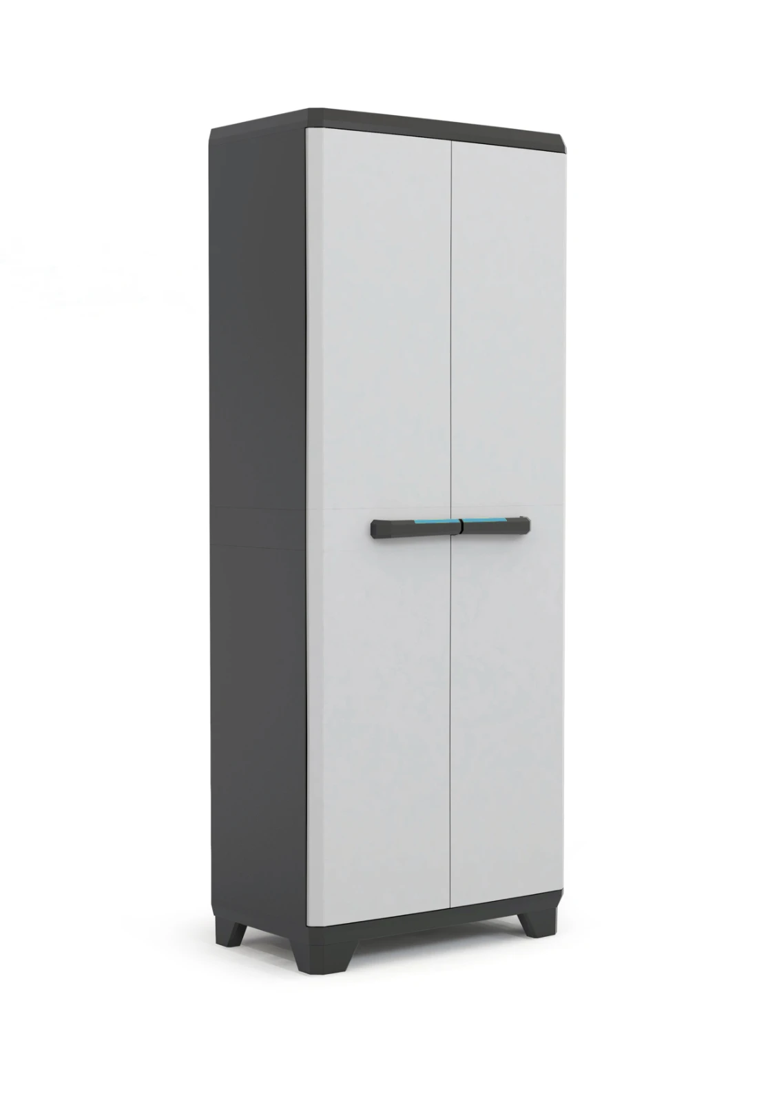 Keter Linear Opbergkast hoog - Utility - bezemkast - 3 planken