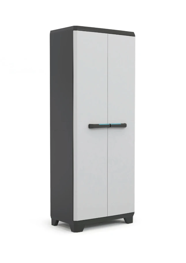 Keter Linear Opbergkast hoog - Utility - bezemkast - 3 planken