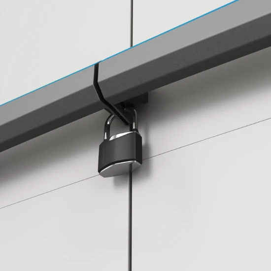 Keter Linear Opbergkast hoog - Utility - bezemkast - 3 planken