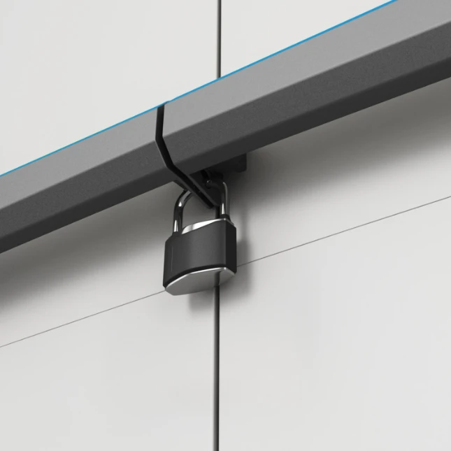 Keter Linear Opbergkast hoog - Utility - bezemkast - 3 planken