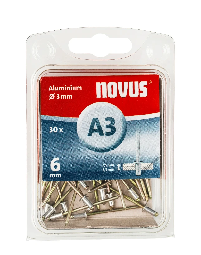 Novus Blindklinknagels Blindklinknagel (A)