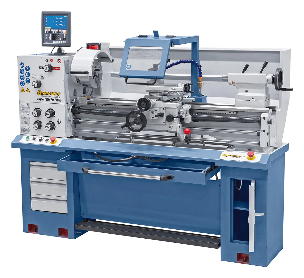 Bernardo Draaibank Master 360 PRO Vario met digitaal