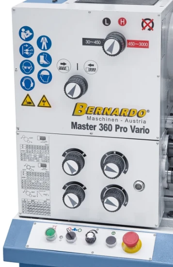 Bernardo Draaibank Master 360 PRO Vario met digitaal