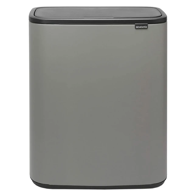Brabantia Afvalemmer Bo Touch Bin 60L - betongrijs