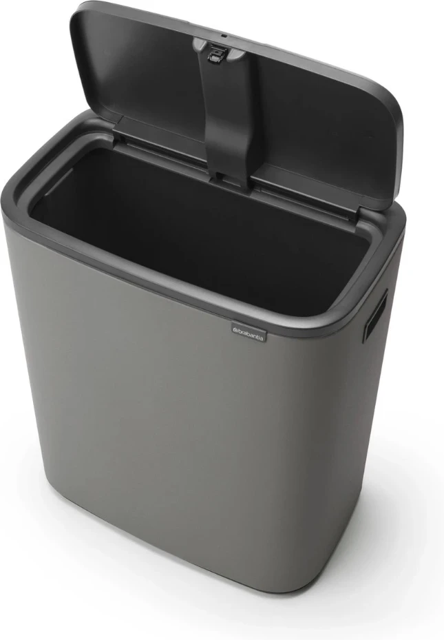 Brabantia Afvalemmer Bo Touch Bin 60L - betongrijs