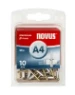 Novus rivet A4 X 10 Alu SB, 30 pcs.