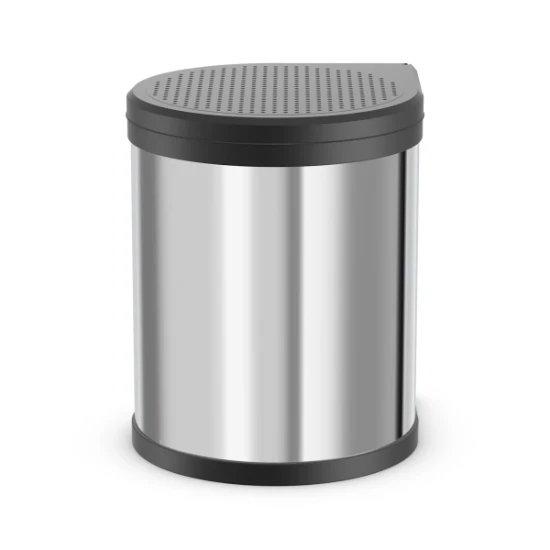 Hailo Prullenbak Compact-Box M RVS