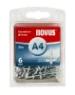 Novus Blindklinknagel A4/6 mm Aluminium (70 stuks)