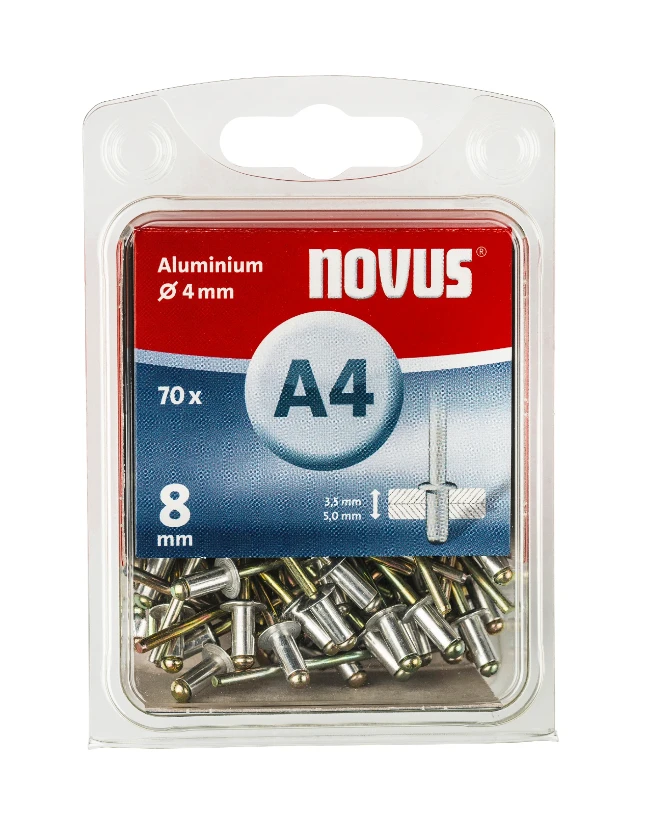 Novus Blindklinknagels Blindklinknagel (A)