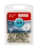 Novus Blindklinknagel S4/10 mm Staal (20 stuks)